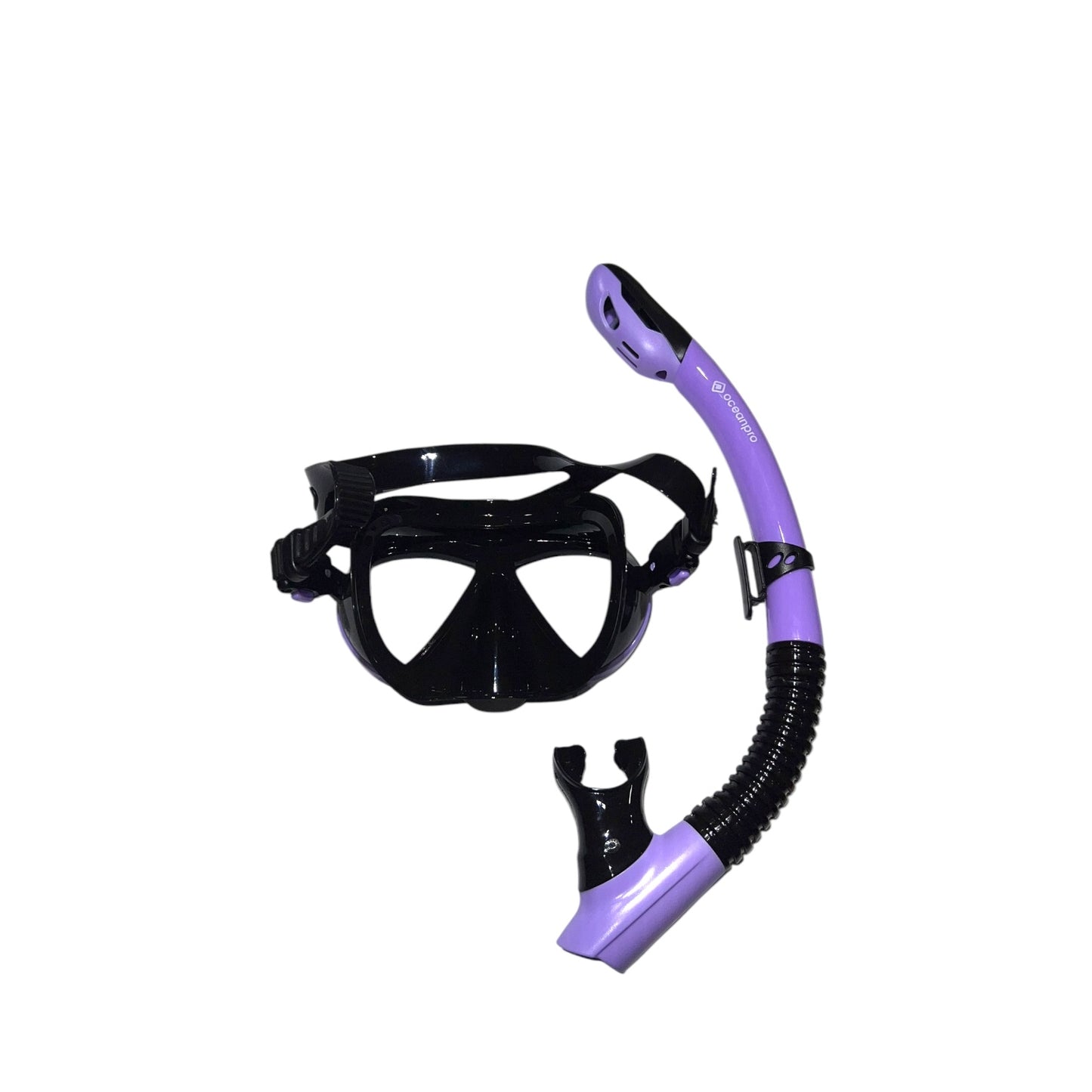 Ocean Pro Jurien - Jnr Mask & Snorkel Set Purple