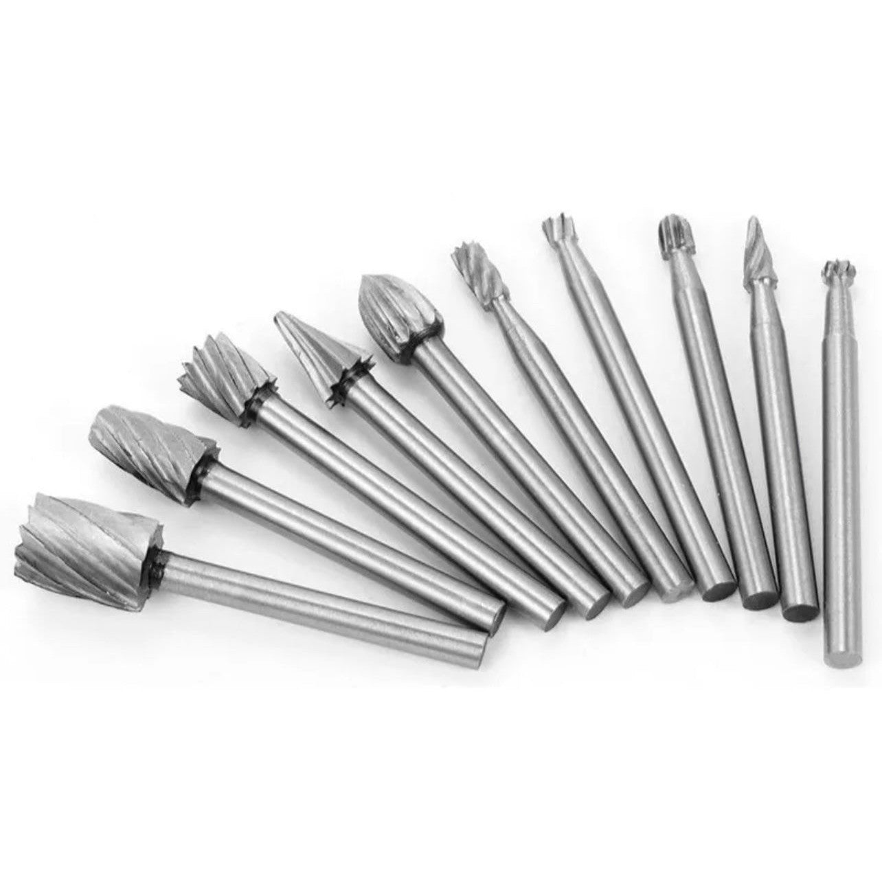 Dremel router set. 10PCS/Set HSS Router Grinding Burr
Wood Rotary Files Set Dremel