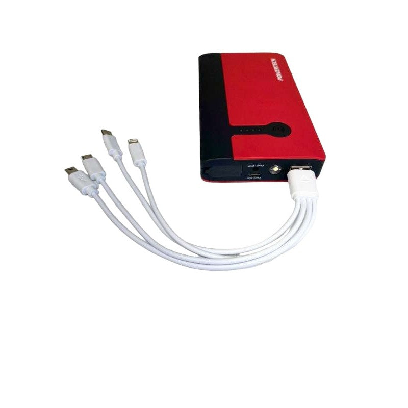 Glove box jump starter and power bank