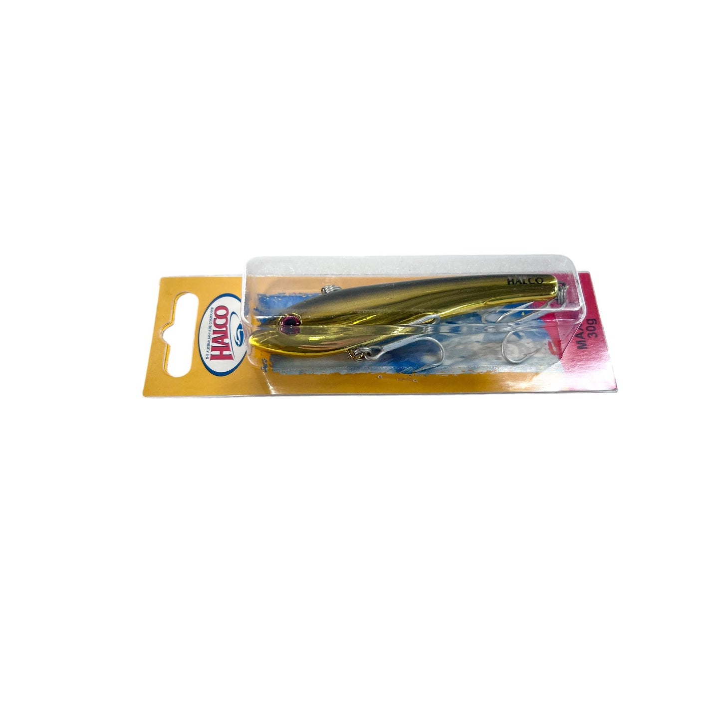 Halco MAX 110 30g Chrome Gold Black Back