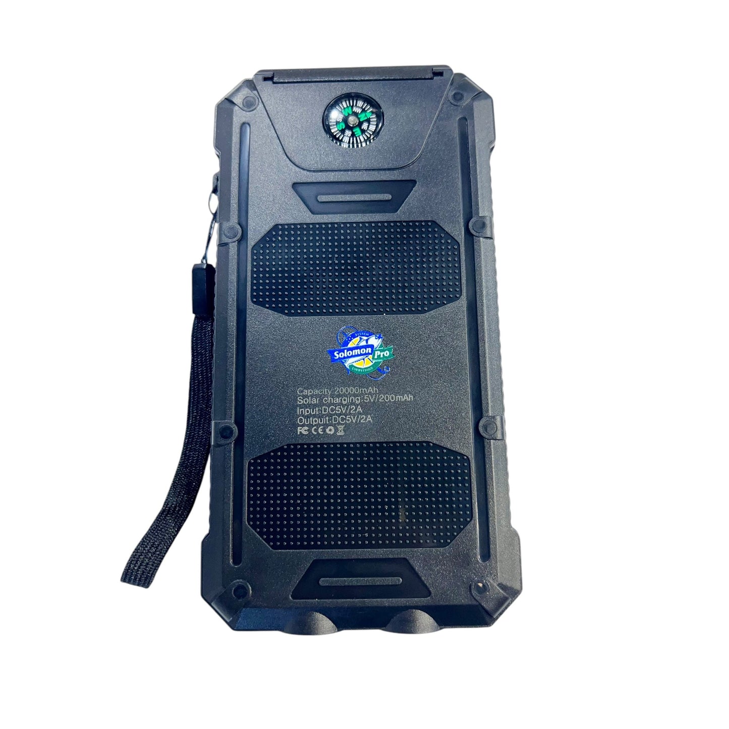 Solar Rechargeable USB Battery Bank