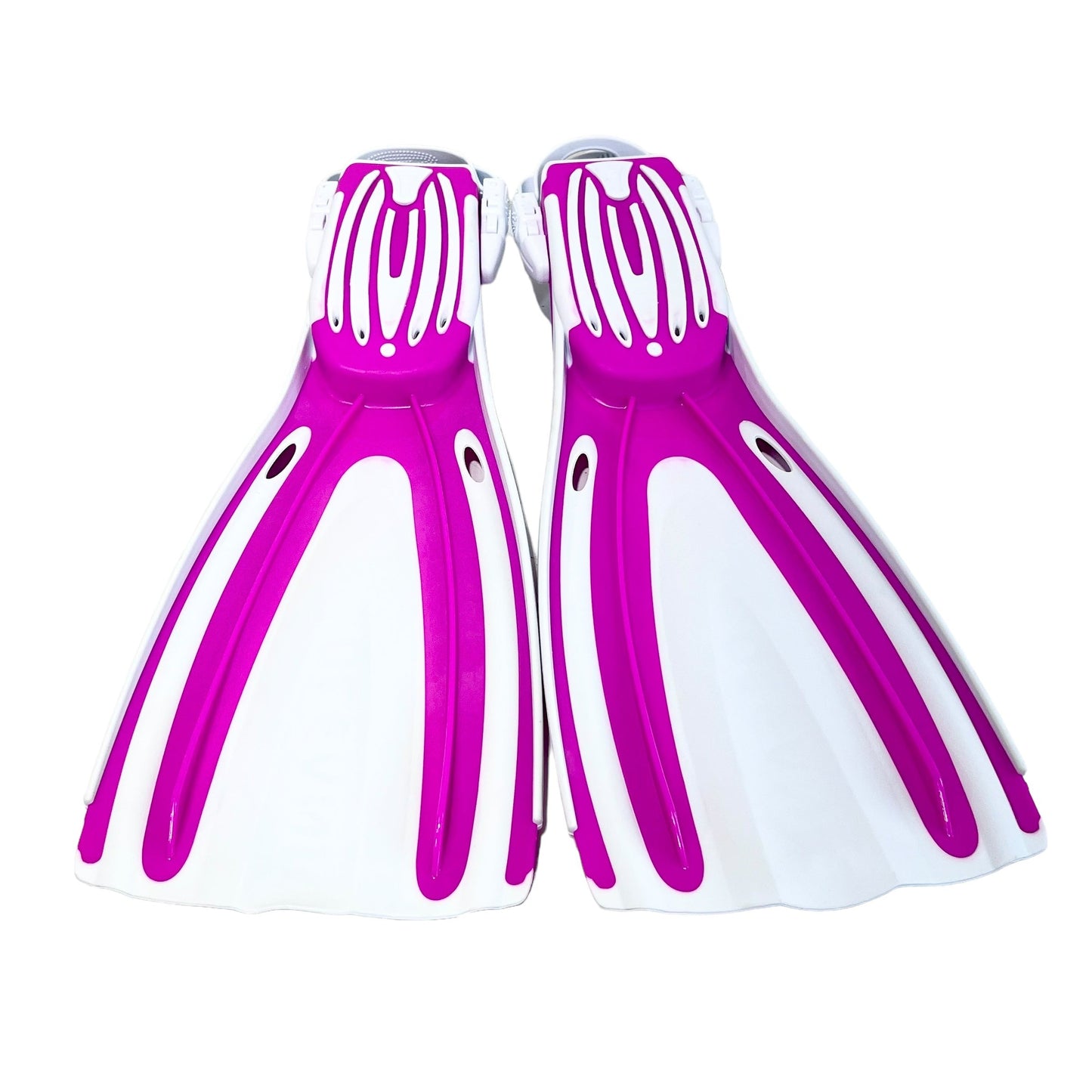 Oceanic Viper 2 Fins OH - White/Pink