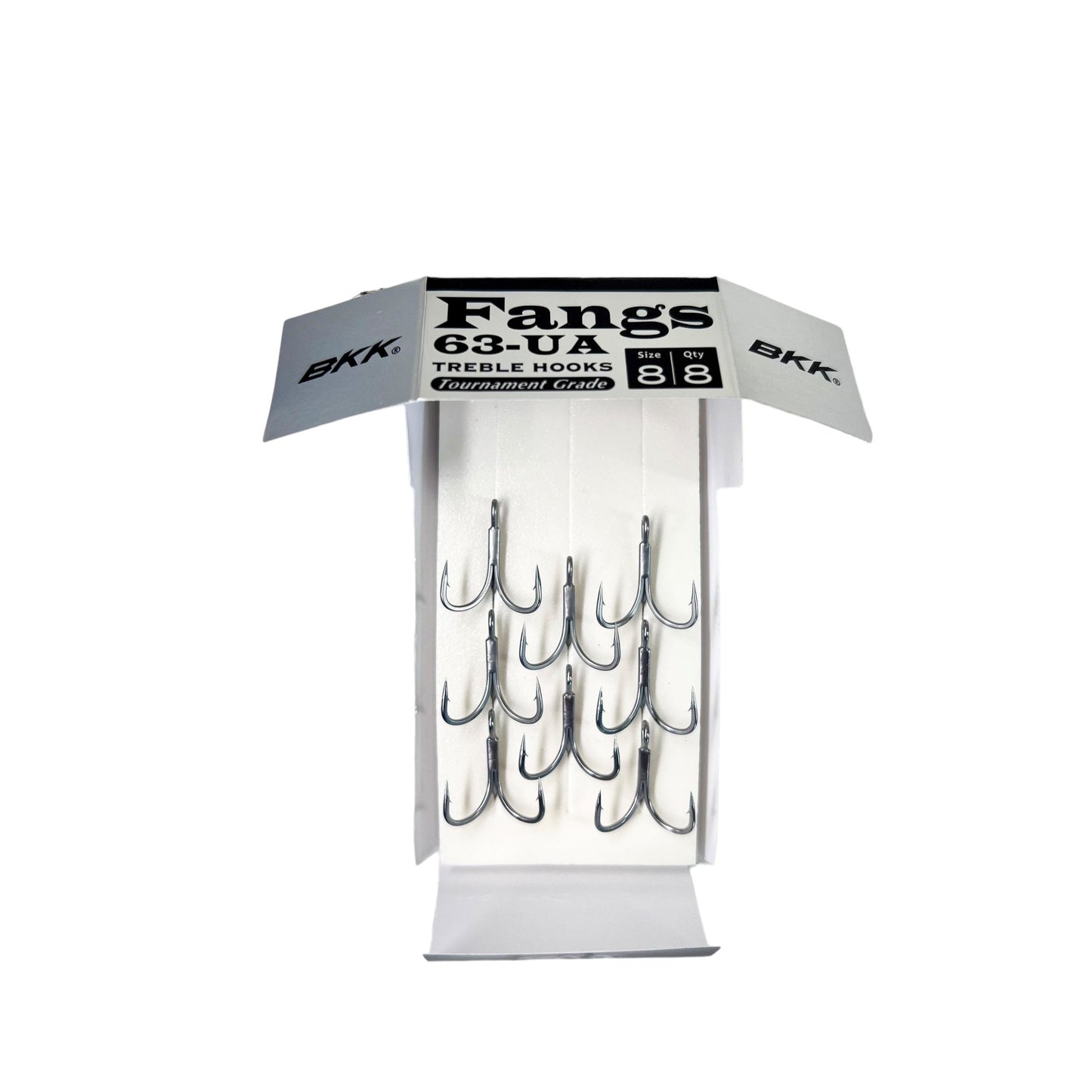 Fangs 63-UA Treble hooks size 8