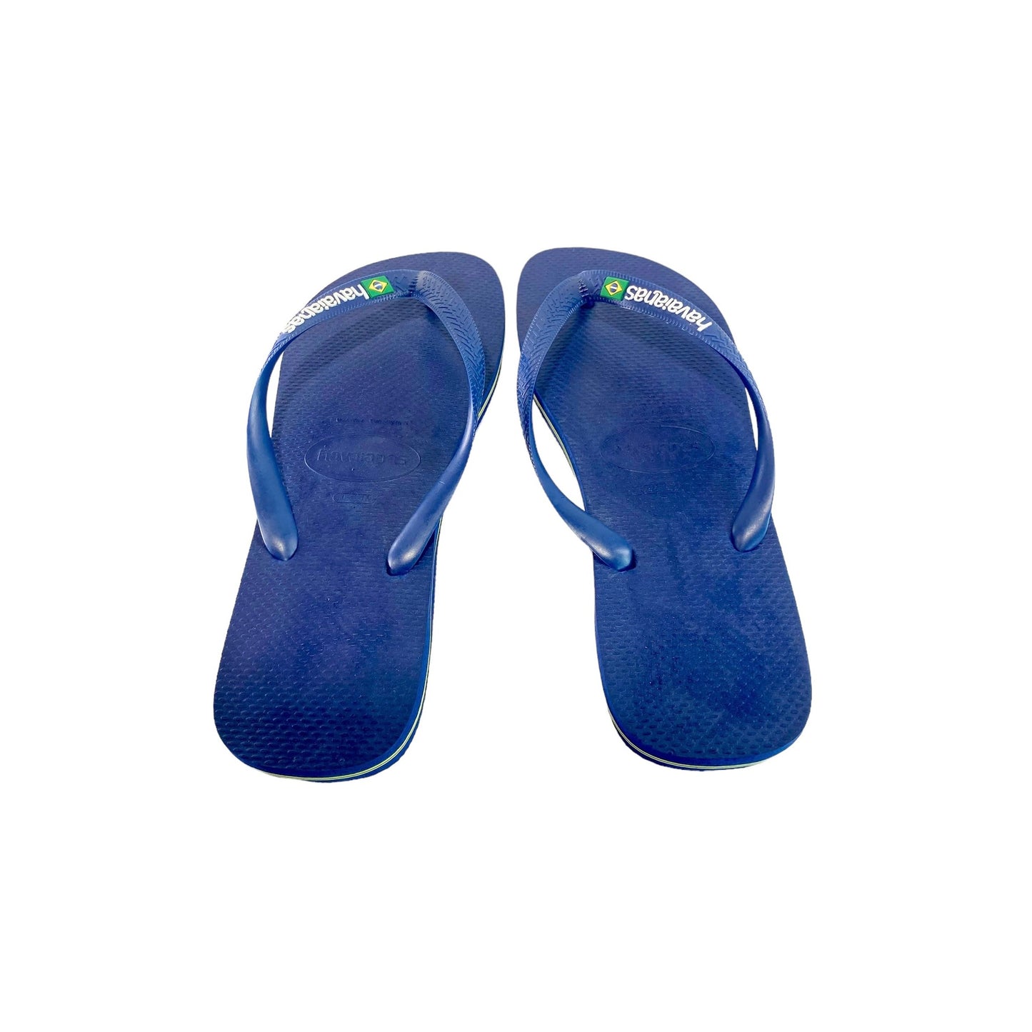 Havaianas Dark Blue with Brazil Flag