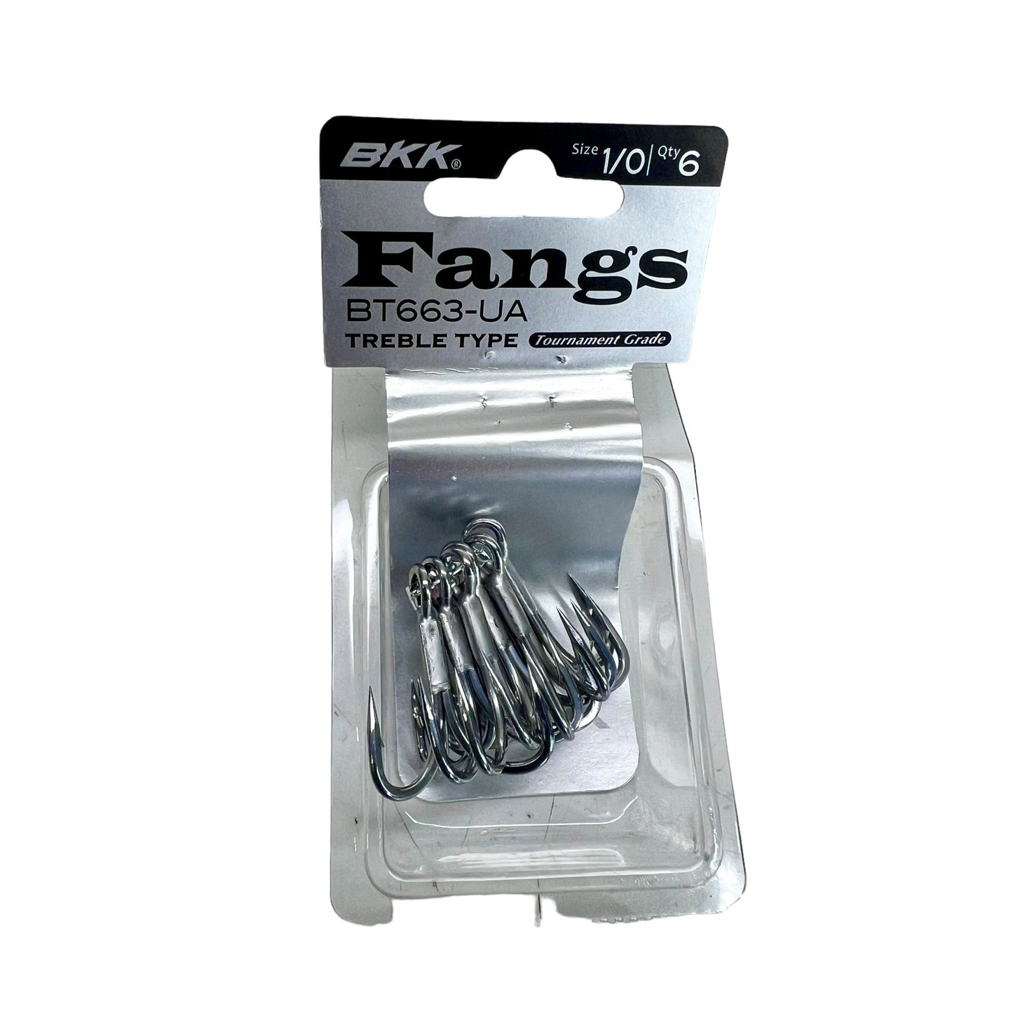 Fangs BT663-UA treble type size 1/0