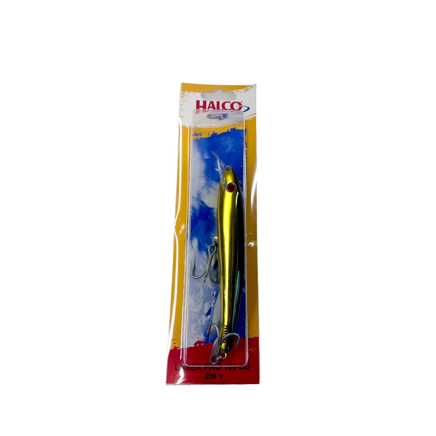 Halco Laser Pro 160 DD 2m+ Chrome Gold Black Back
