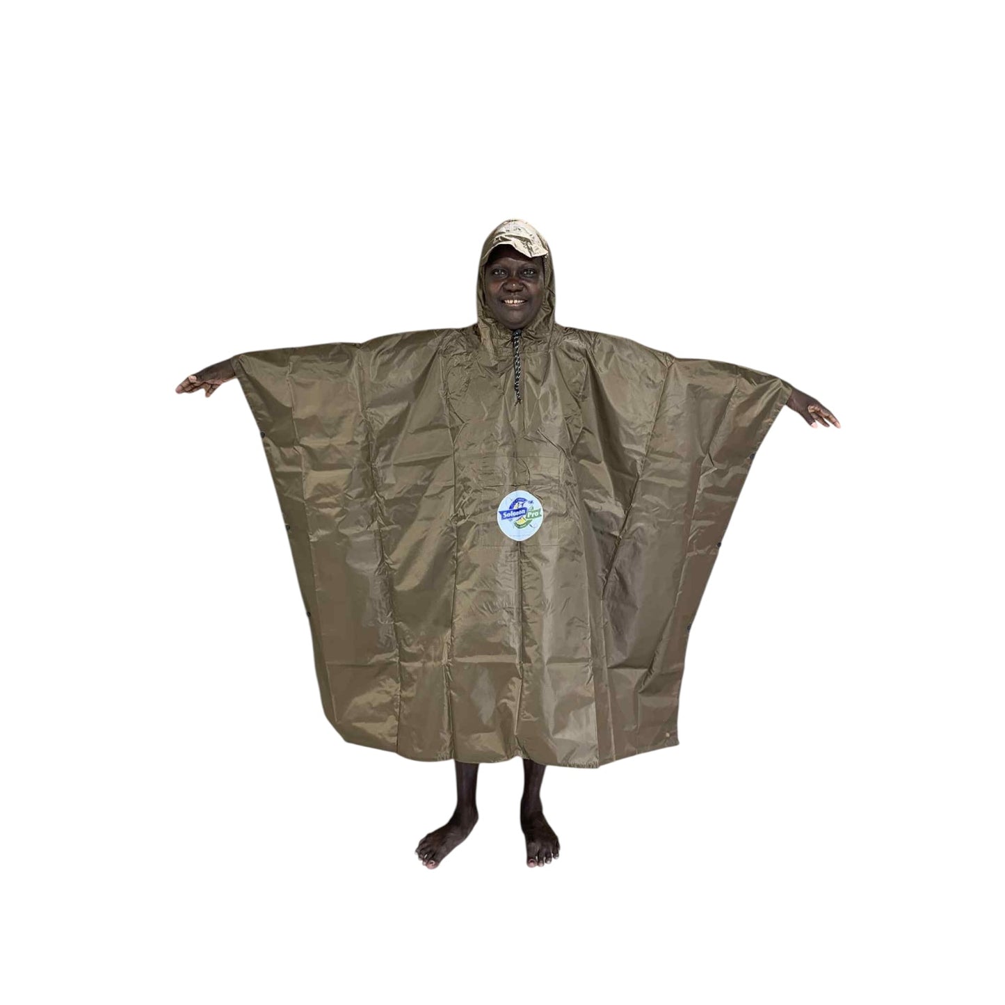 Solomon Pro Waterproof Poncho Raincoat