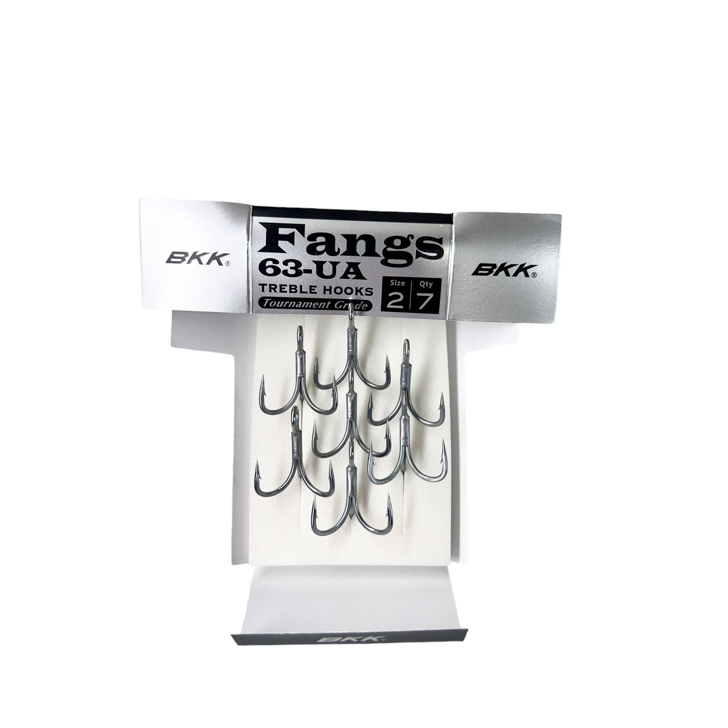 Fangs 63-UA Treble hooks size 2