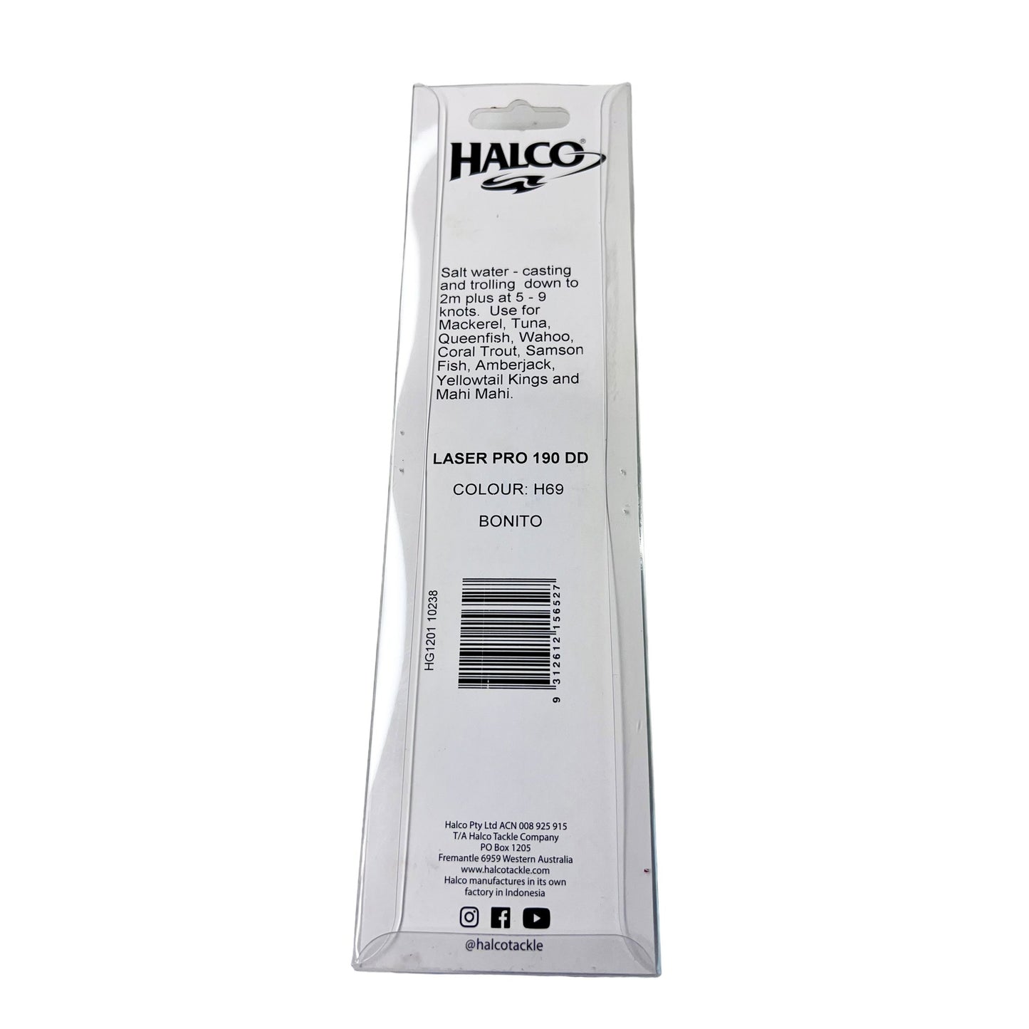 Halco Laser Pro 190 DD 2m+ Bonito