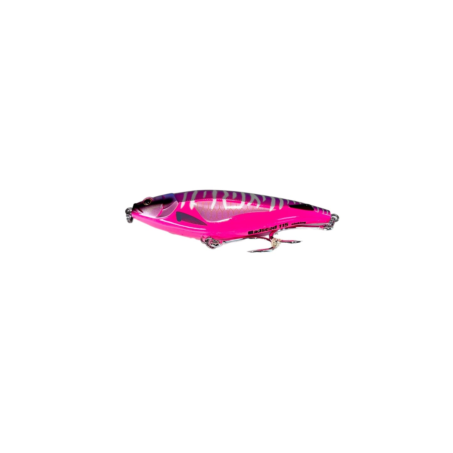 Madscad Sinking Stick Bait Fishing Lure 115mm 42g Hot Pink Mackerel