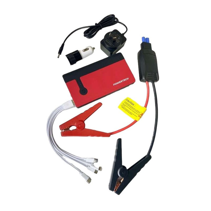 Glove box jump starter and power bank