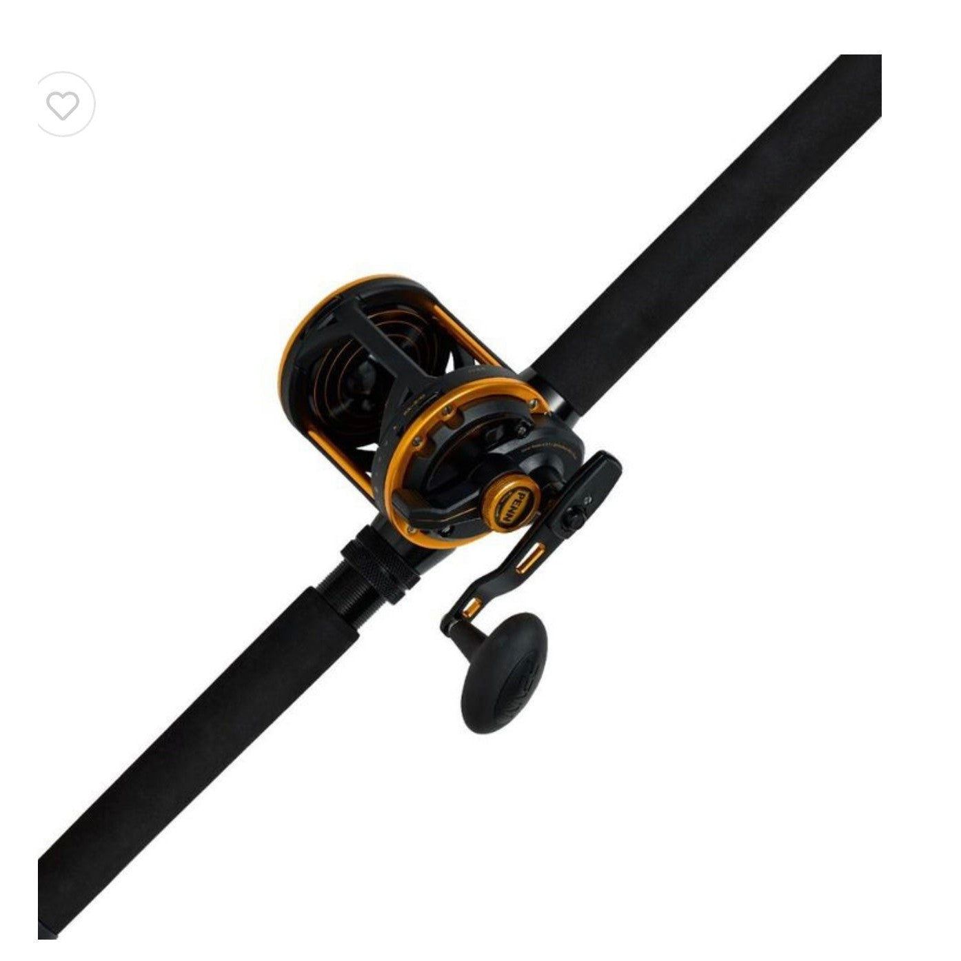 Penn Squall 30 Lever Drag 6'6" 1pc 6-10kg Combo Black 6-10Kg Combo