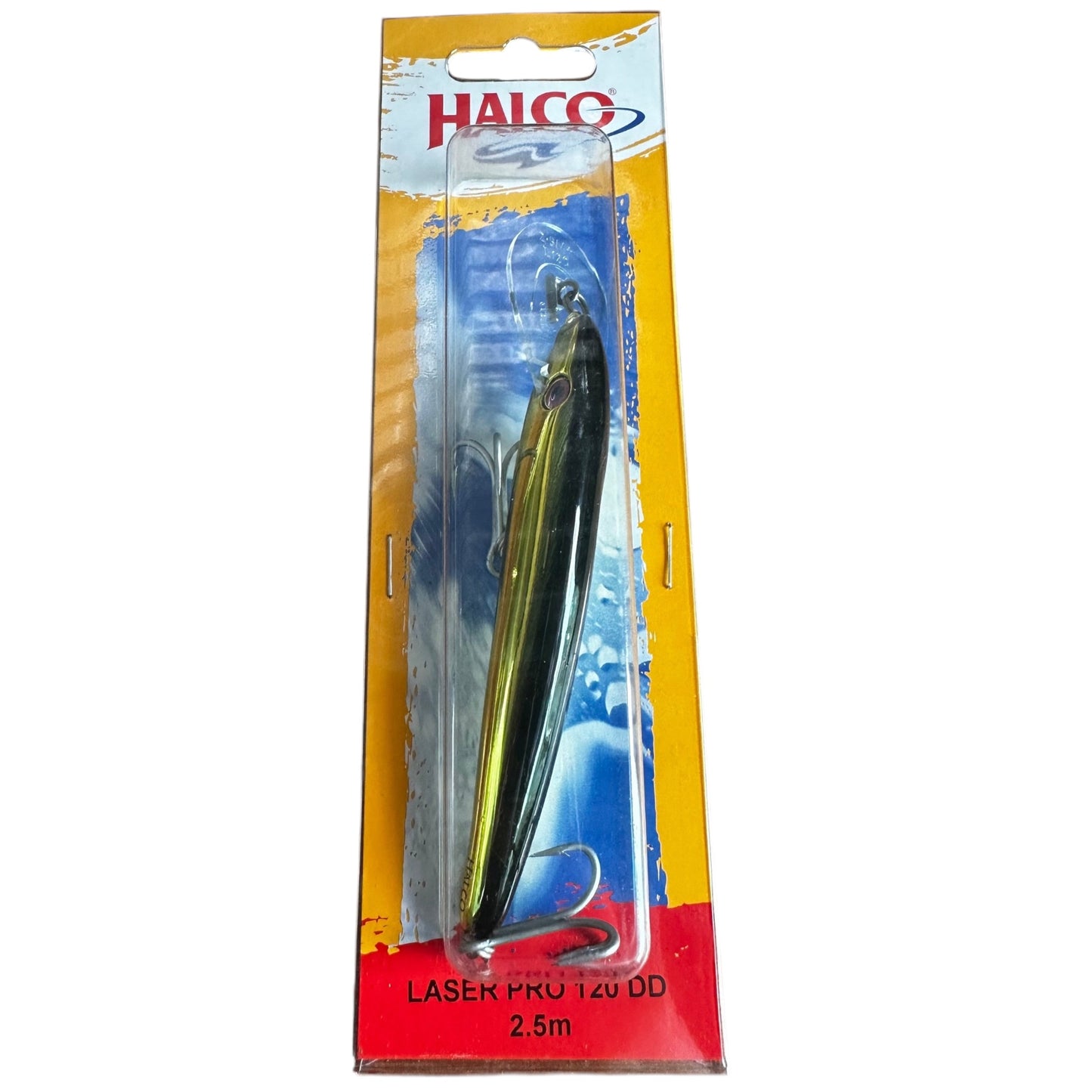 Halco Laser Pro 120 DD 2.5m Chrome Gold Black Back