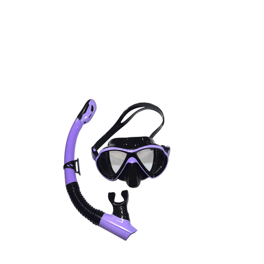 Ocean Pro Jurien - Jnr Mask & Snorkel Set Purple