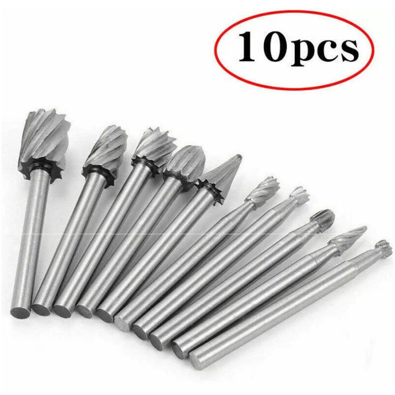 Dremel router set. 10PCS/Set HSS Router Grinding Burr
Wood Rotary Files Set Dremel