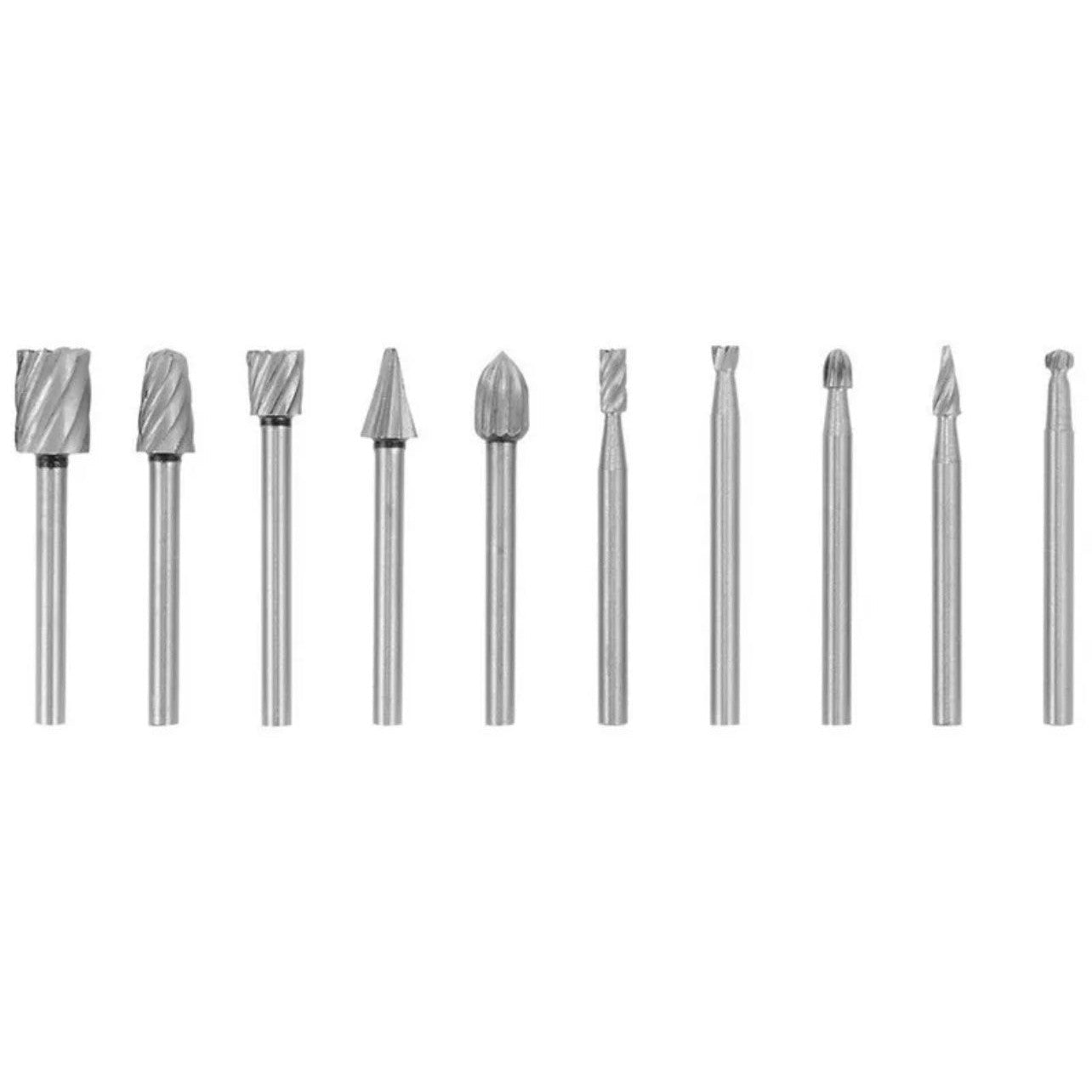 Dremel router set. 10PCS/Set HSS Router Grinding Burr
Wood Rotary Files Set Dremel