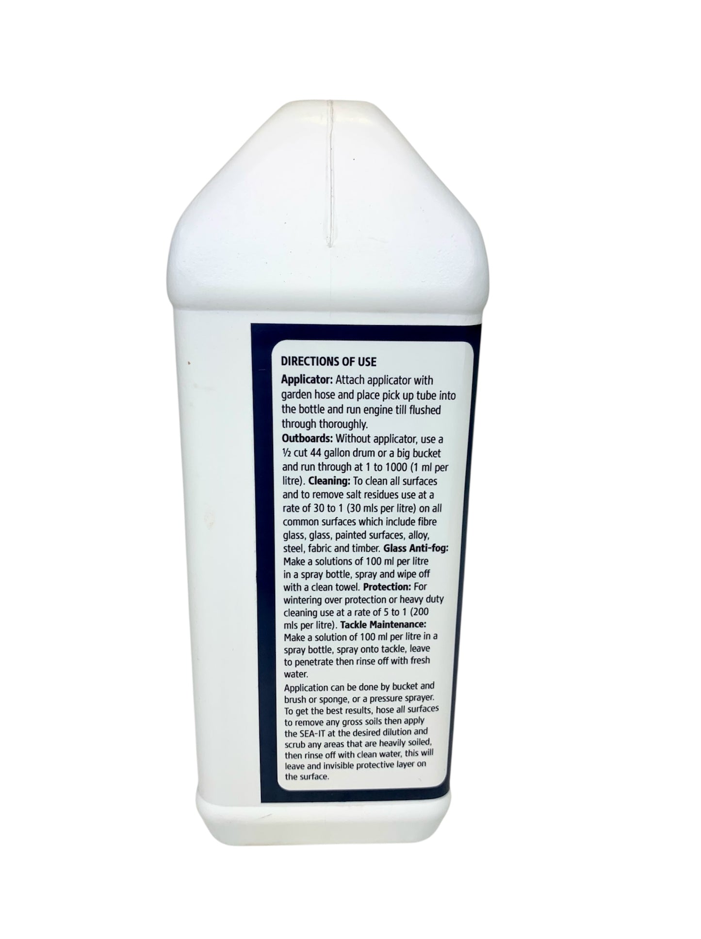 Sea-IT Marine Cleaner Protector-Engine Flush Concentrate 1L