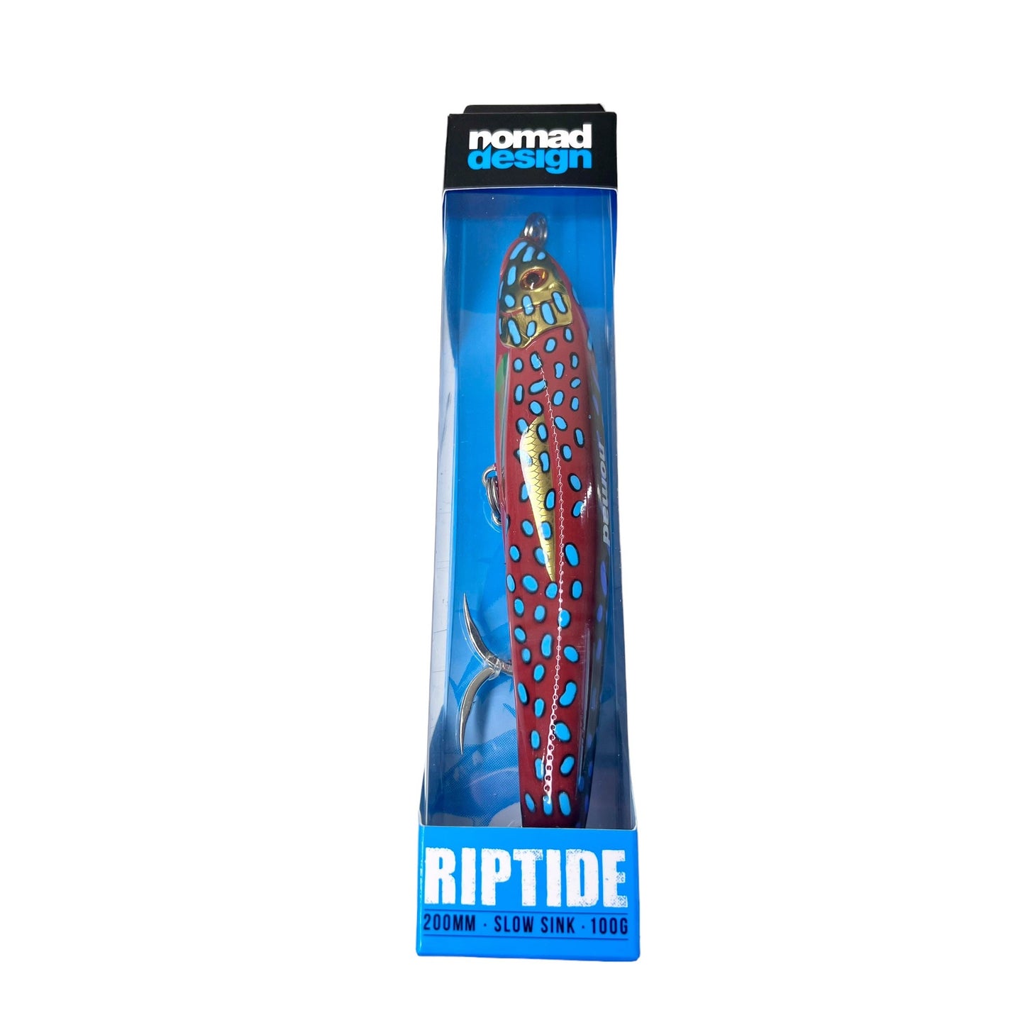 Riptide Sinking Stickbait Lure 200mm Coral Trout