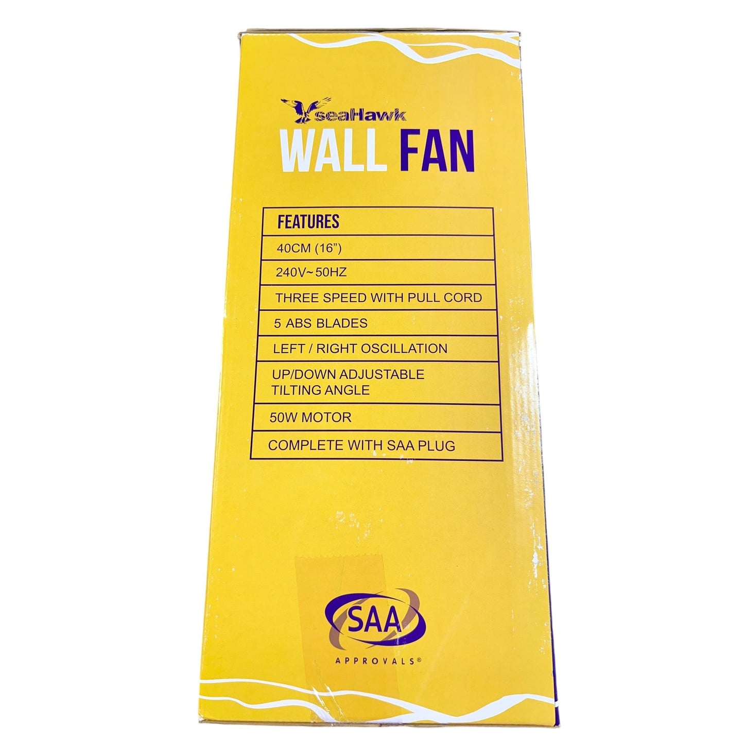 Seahawk Wall Fan 40cm