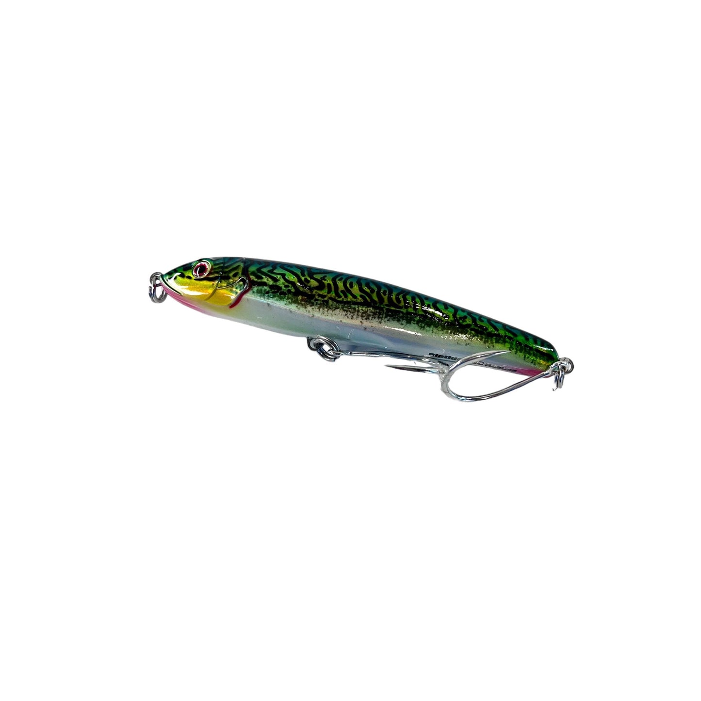 Riptide Floating Stickbait Lure 200mm Silver Green Mackerel