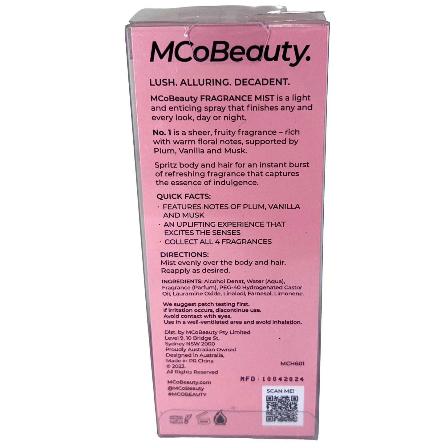 Perfume mcobeauty No.1