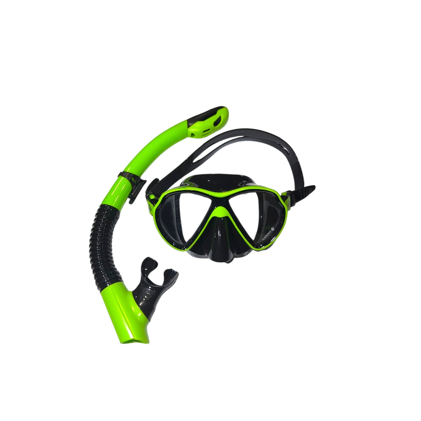 Ocean Pro Jurien - Jnr Mask & Snorkel Set Lime