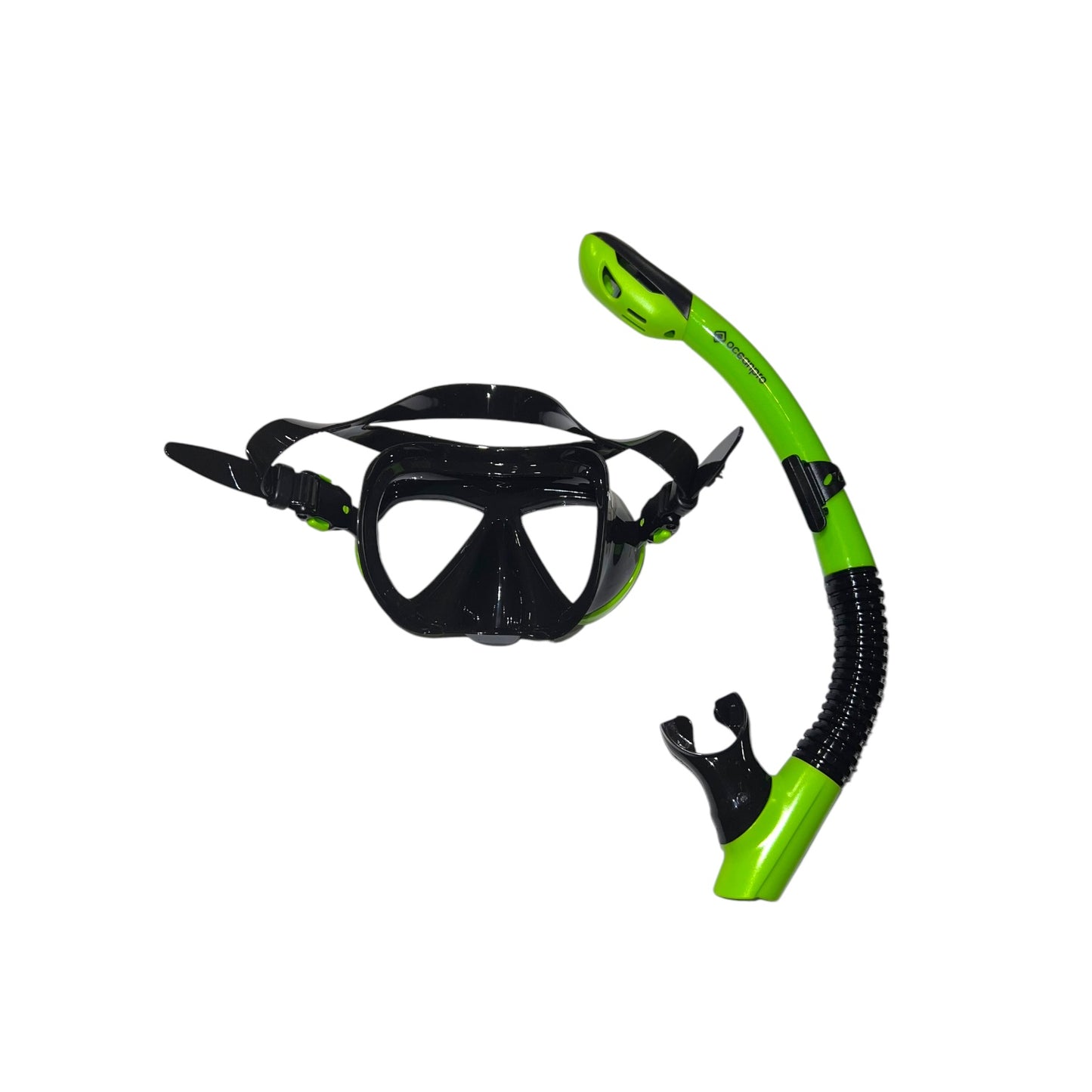 Ocean Pro Jurien - Jnr Mask & Snorkel Set Lime